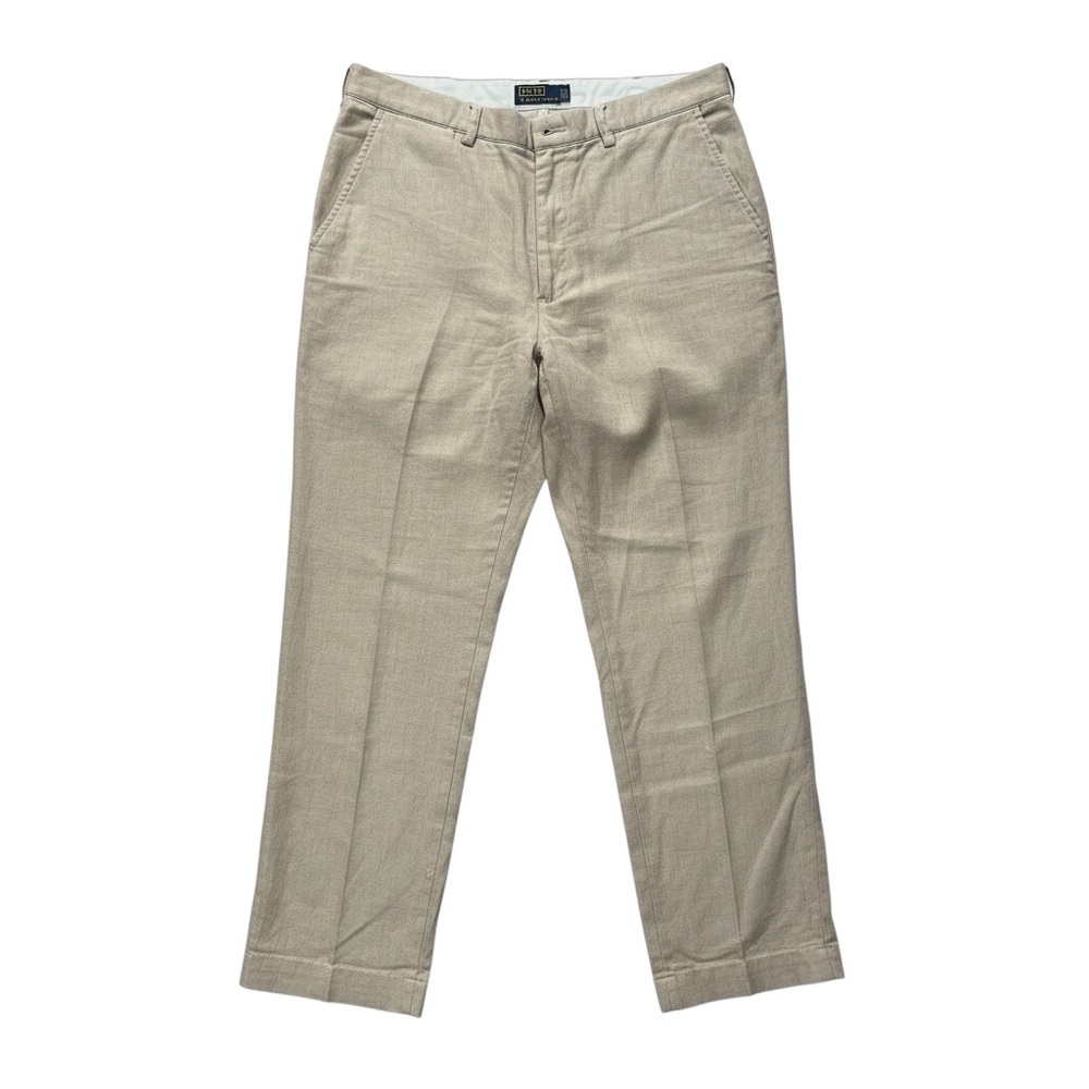 🪶 Polo Ralph Lauren 100% Linen‎ Pants 34x32 • Lightweight Summer Trouser